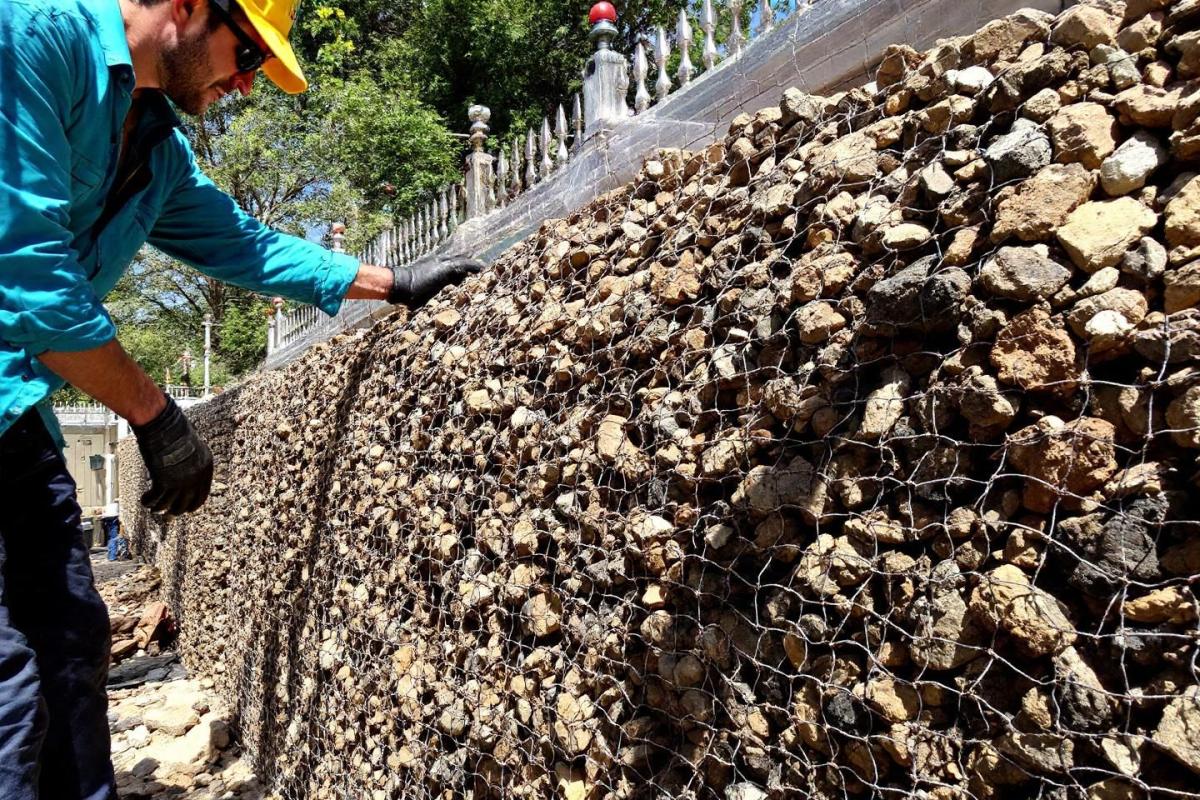 Comment construire un mur de soutènement en gabion ?