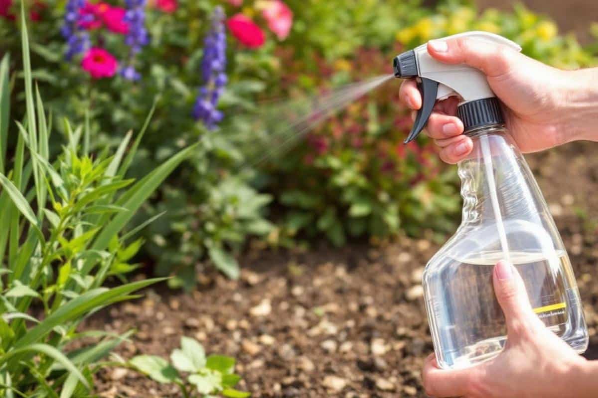 Désherbant naturel qui tue les racines