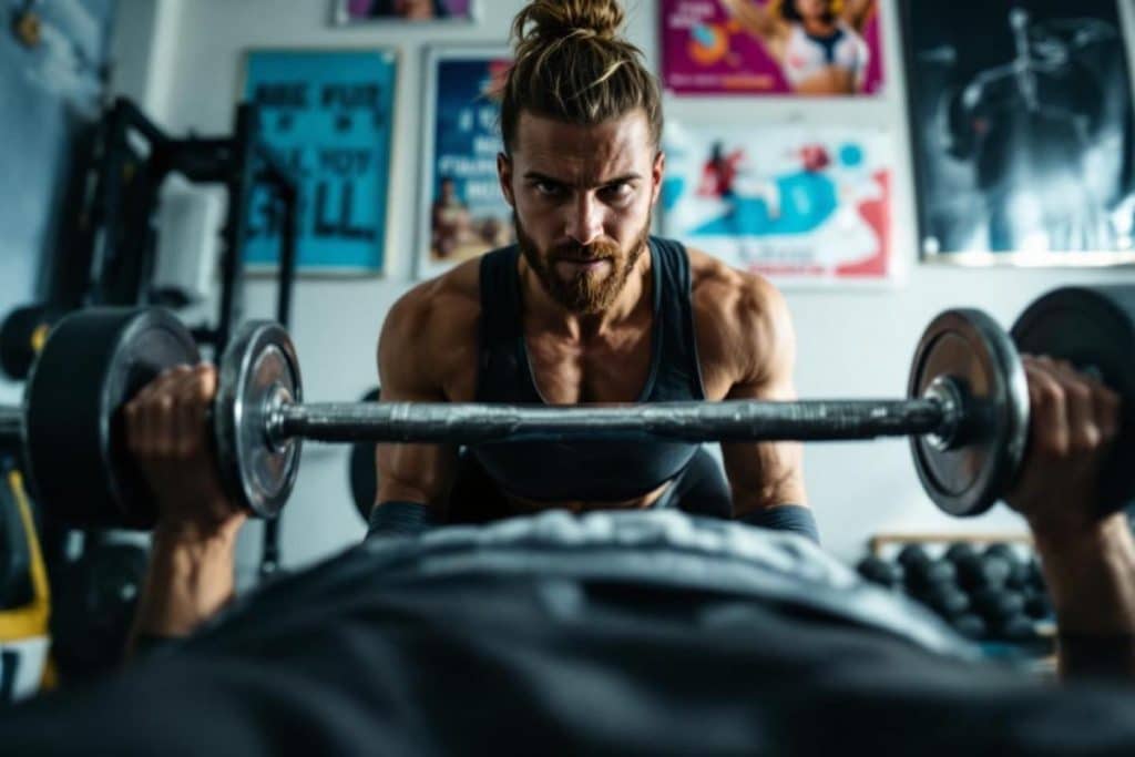 Comment faire le développé couché haltère ?